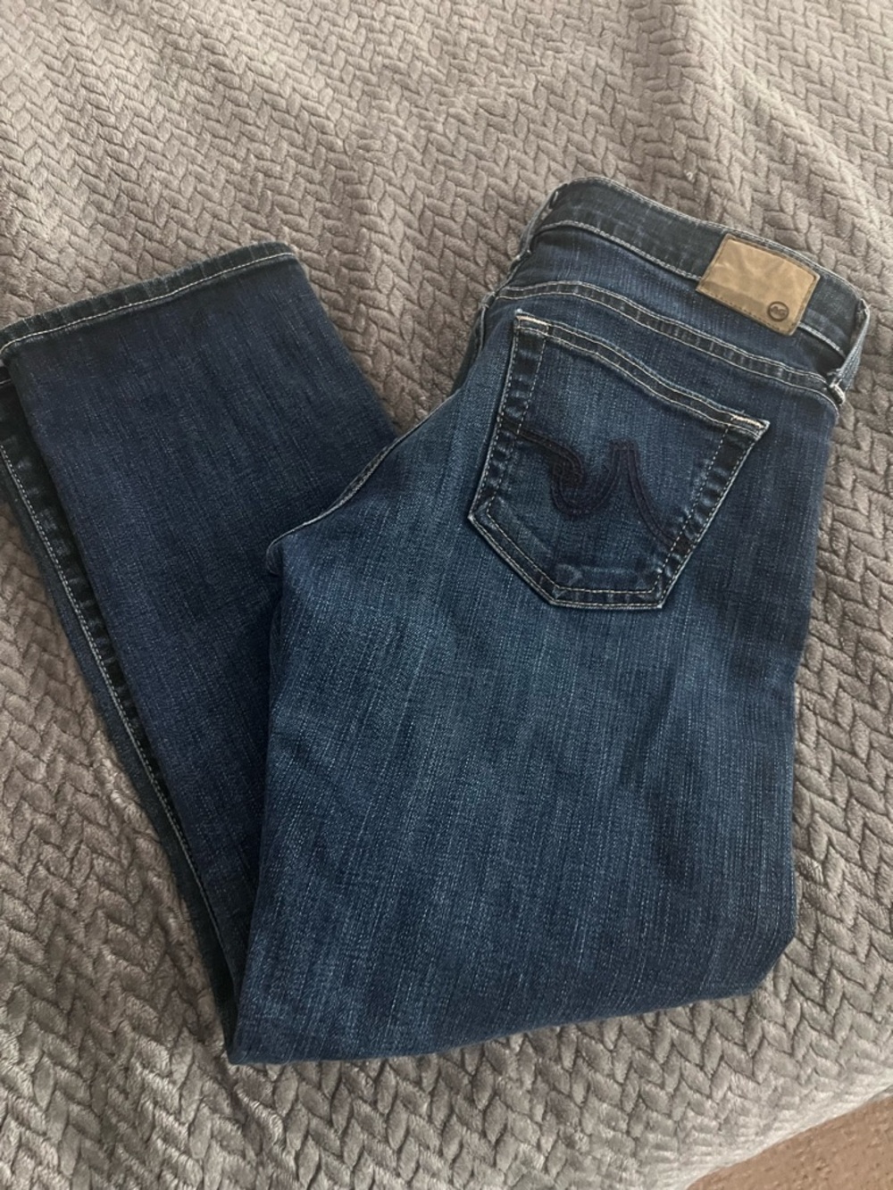 Ag Adriano Goldschmied the tomboy crop 27R Jeans